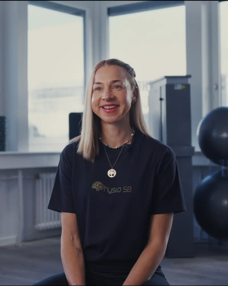 Anna, Physiotherapeutin und Gründerin von PhysioSB