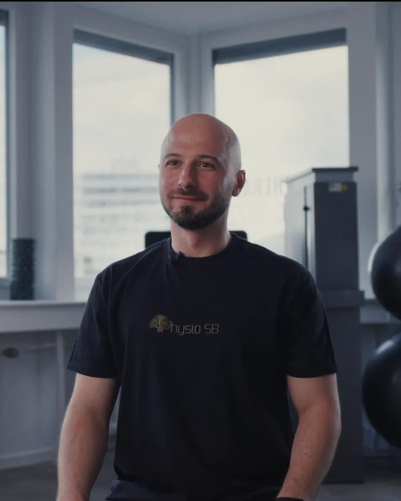 Erwin, Physiotherapeut und Gründer von PhysioSB