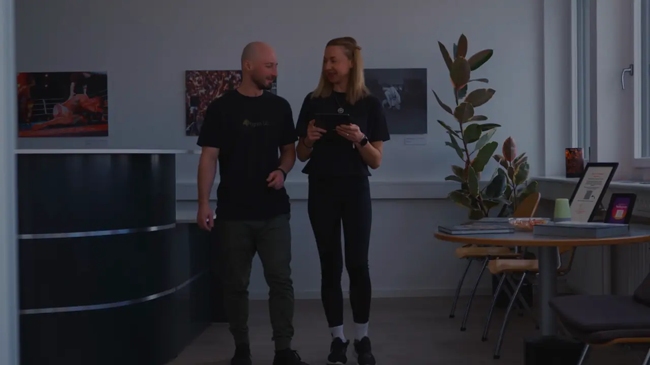 Erwin und Anna in der Praxis PhysioSB